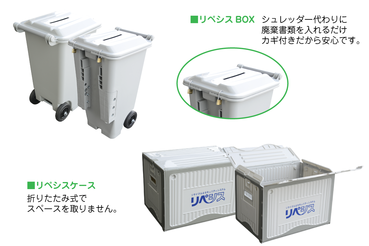 「リペシスBOX」「リペシスケース」